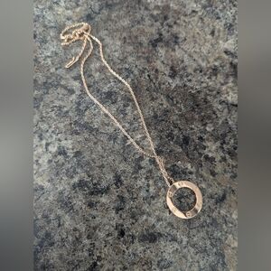 Designer Inspired Rosegold Necklace